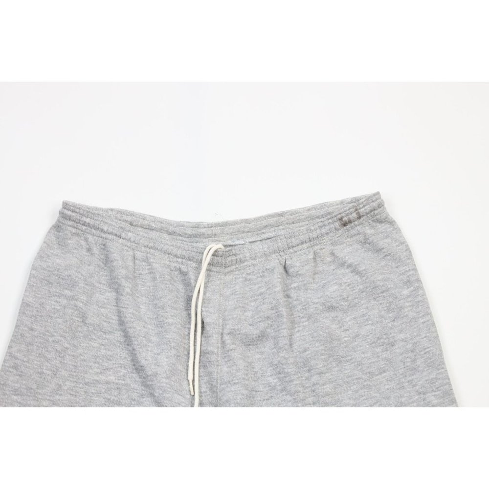Vintage 70s Streetwear Mens Large Blank Gusseted Triblend Sweatpants Joggers USA - Picture 2 of 15